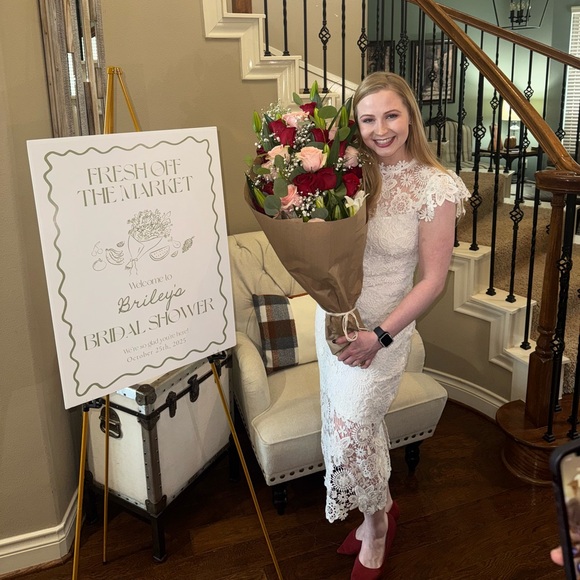 Petal & Pup White Floral Lace Dress - Picture 7 of 7